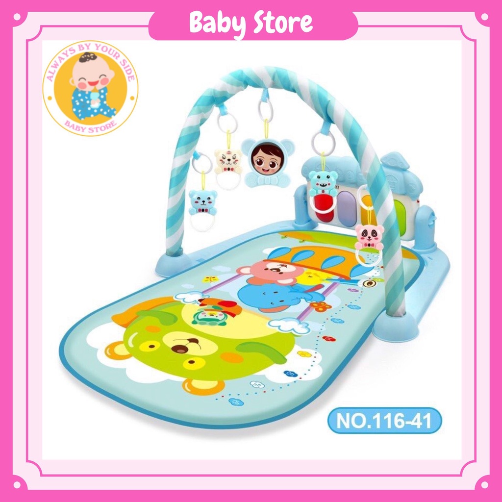 THẢM NHẠC NẰM CHƠI CHO BÉ