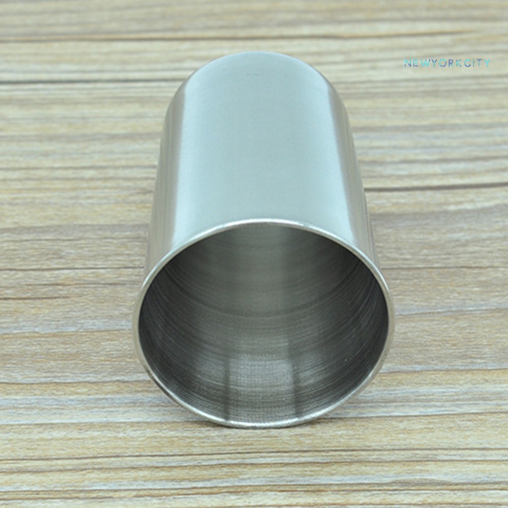 Cốc Uống Bia Bằng Thép Không Gỉ Di Động Tiện Dụng Mang Theo Du Lịch