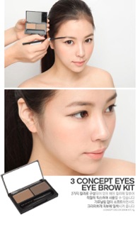 Bột tán mày 3CE 3 CONCEPT EYES EYE BROW KIT
