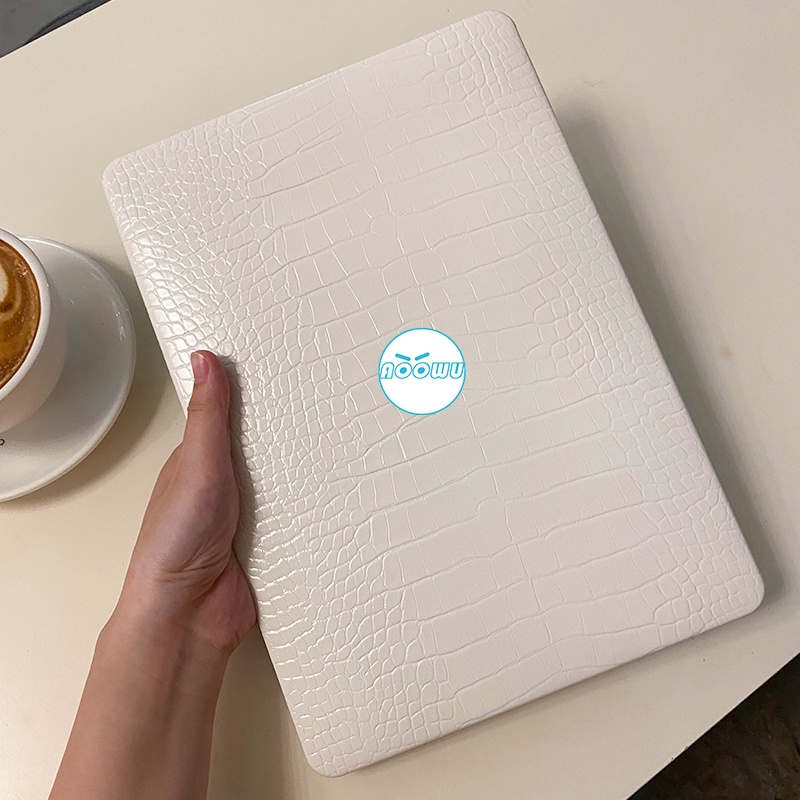 Vỏ máy tính xách tay bằng da vân cá sấu dành cho MacBook M1 Air 13 Pro 13 inch A2337 A2338 2020 A2179 A2289 A2251 A1466 A1369 Pro 16 2019 A2141 có Nắp bàn phím