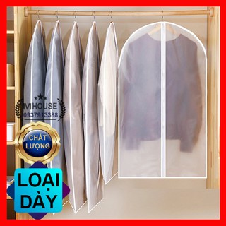 Túi Bọc Quần Áo, Túi Treo Đựng Quần Áo Chống Bụi Loại Dày Size 110x60 cm