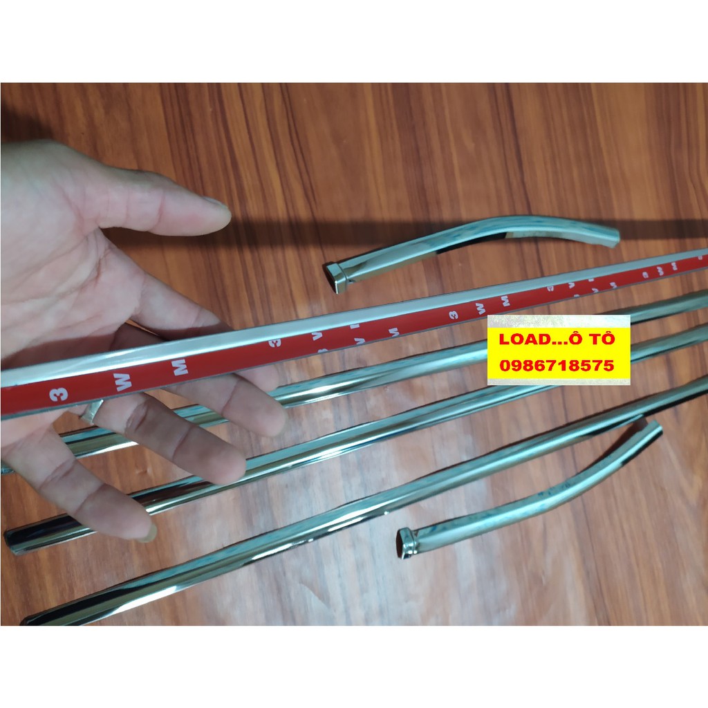 Bộ Nẹp Chân KÍnh Huyndai Grand i10 2014-2021 Dành Cho Sedan Và Hatback Mẫu Liền