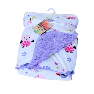 Mền carter lông cừu 2 lớp cho bé