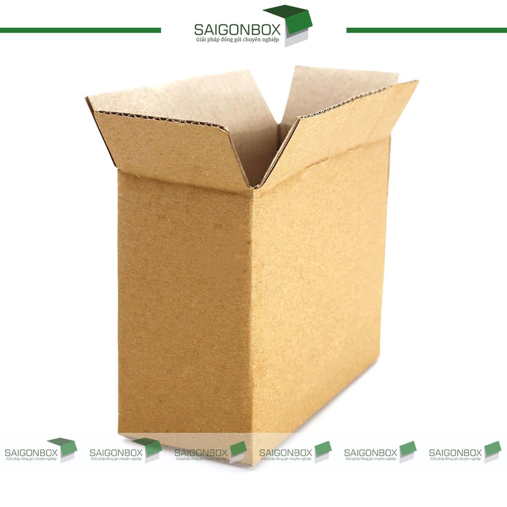 Combo 100 thùng hộp carton size 17x7x13 cm để đóng gói hàng hóa