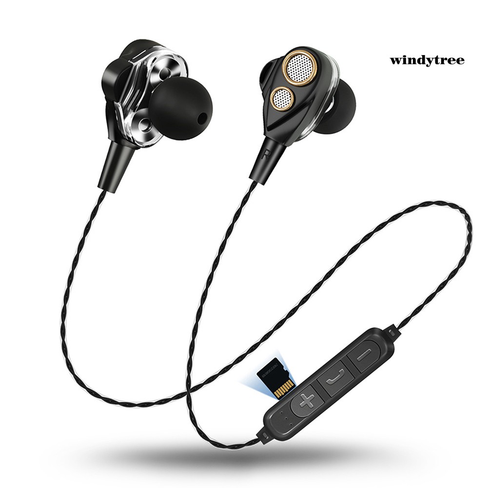 Tai nghe thể thao không dây Bluetooth 4.1 4 loa vòm âm thanh 6D