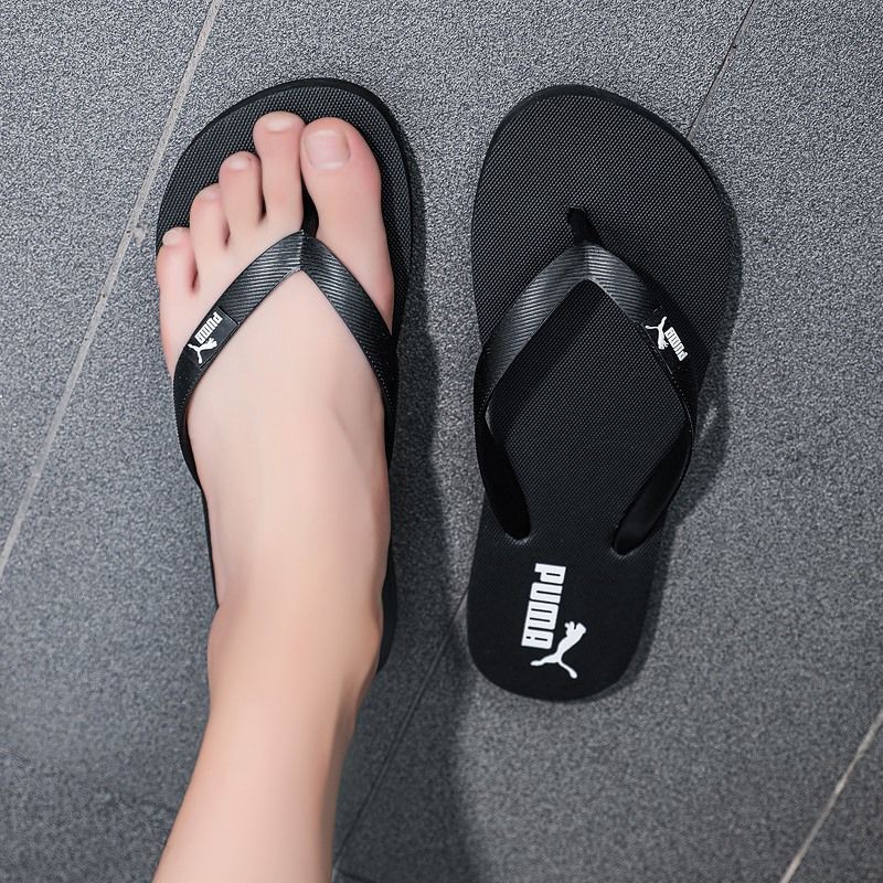 Dép xỏ ngón PUMN nam mùa hè 2021 thời trang mới mang bên ngoài giày đi biển chống trượt khử mùi hàn quốc9012YT