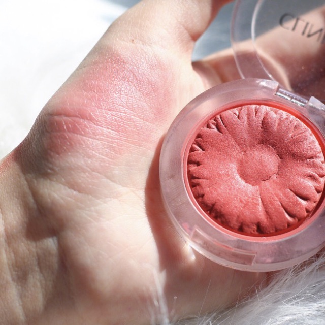 Phấn má hồng Clinique Cheek Pop màu 01 Ginger Pop cam đào