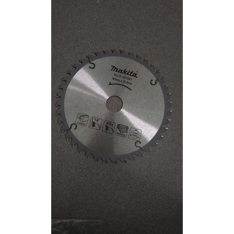 Lưỡi cưa gỗ Makita 185mm 40 răng