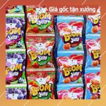 [combo 3 gói] KẸO DẺO JELLY BOOM ORION VỊ DÂU ,ĐÀO ,VIỆT QUẤT 25G