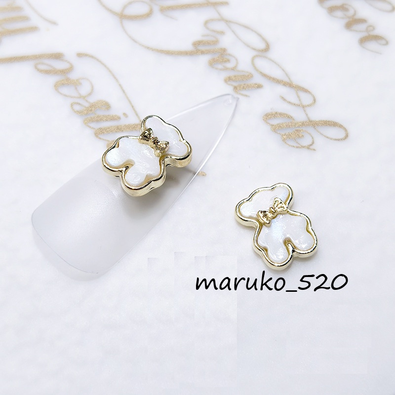Charm nơ mã mới trang trí nail nhé