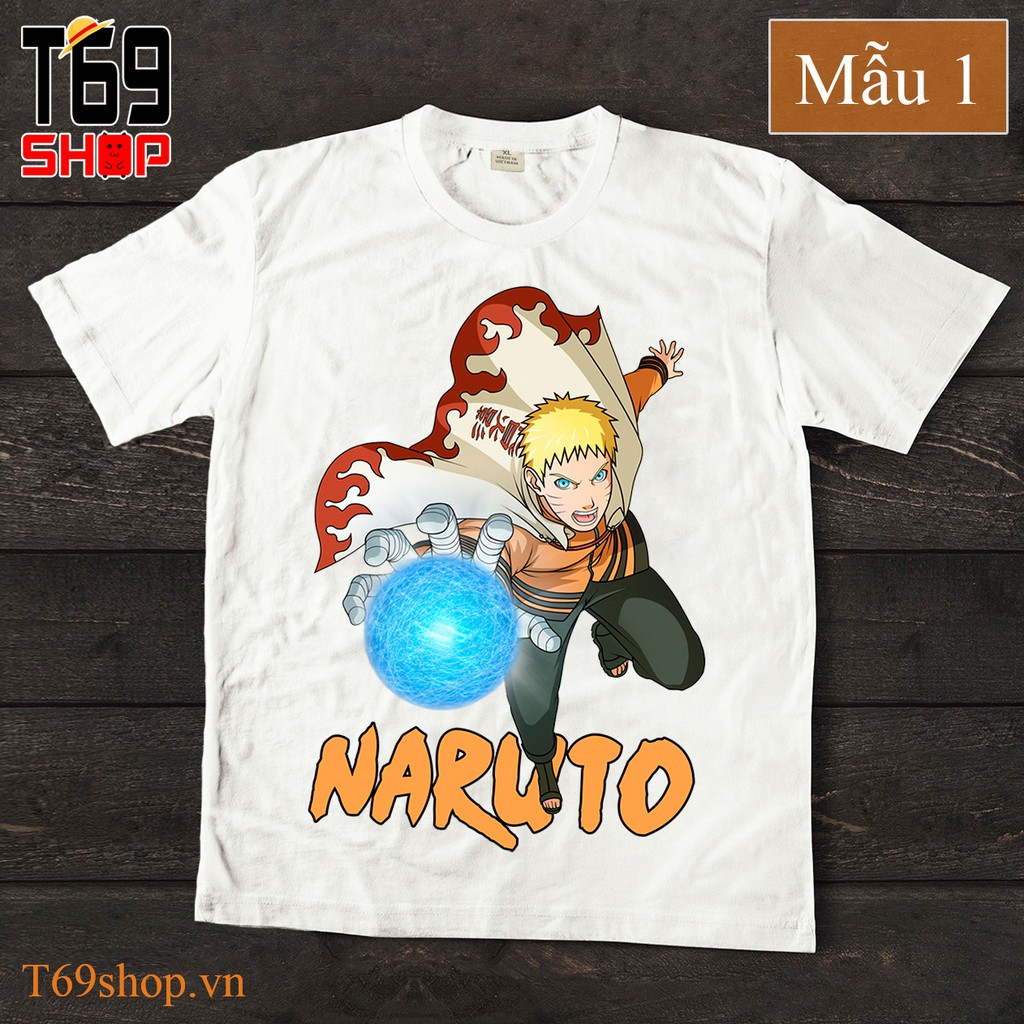 Áo thun anime Naruto - Nhóm 2 (Có nhiều mẫu)