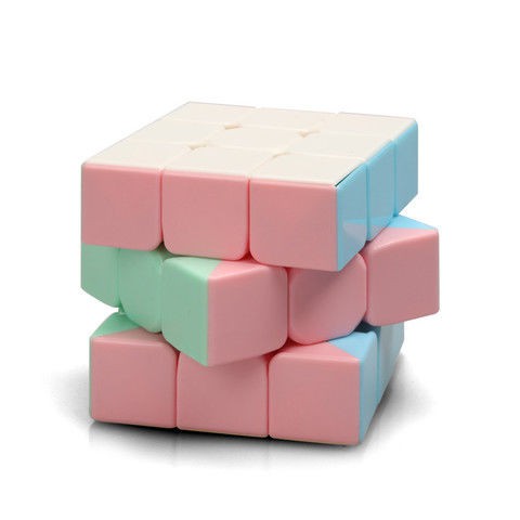 Đồ Chơi Khối Rubik Kim Tự Tháp Màu Sắc Macaron Dành Cho Người Mới Bắt Đầu