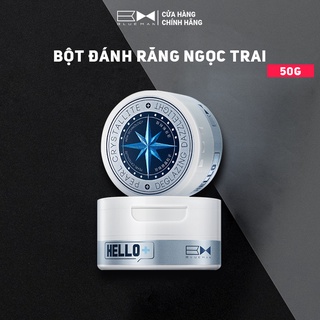Bột Đánh Răng Ngọc Trai BLUEMAN Cải Thiện Răng Trắng Sáng Thơm Miệng ZL82 - 50g