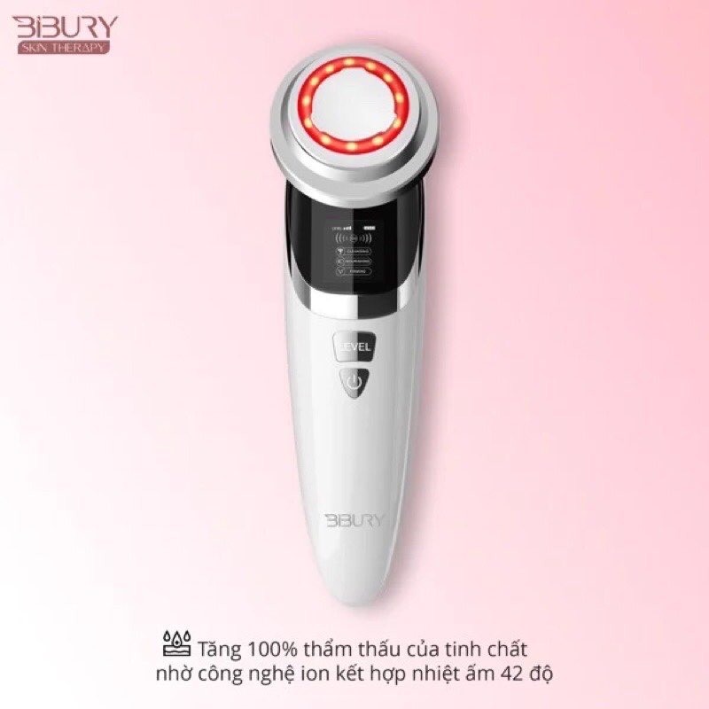 Máy Đẩy Tinh Chất Bibury Galvanic ION & EMS