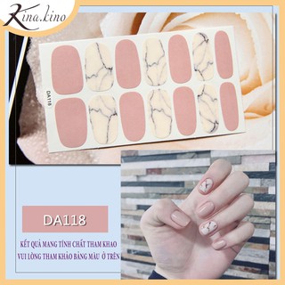Nhãn dán móng set 14 miếng mới nhất 2020 - KinaKino