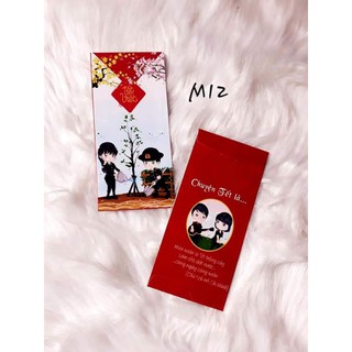 10 Bao lì xì Quân Đội nhân dânKích thước 14x8Để vừa tờ tiền 500k bằng giấy C150 bóng dàyHình ảnh tự chụpMẫu mã dễ thương