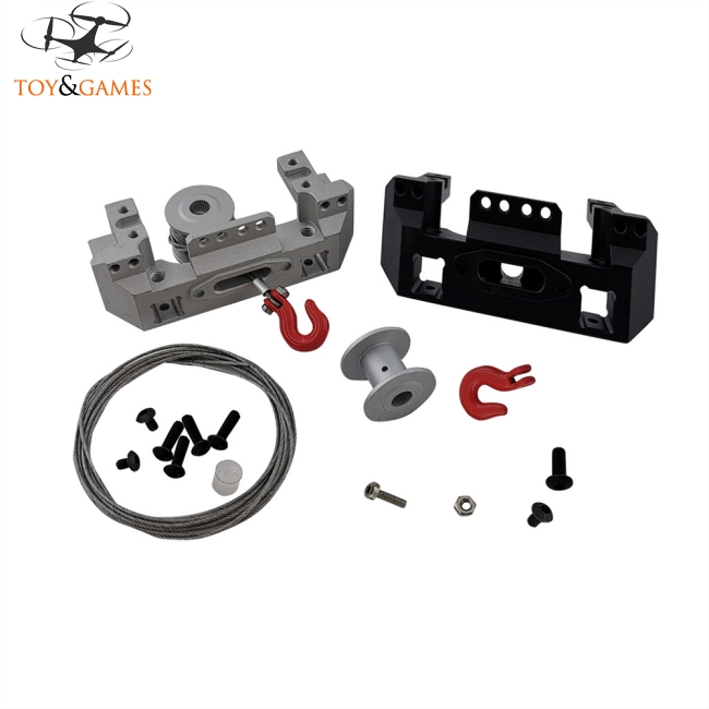 Phụ kiện tời kéo 25T cho xe hơi Crawler RC 1/10 TRX4 RC4WD D90 D110 Axial Scx10 90046