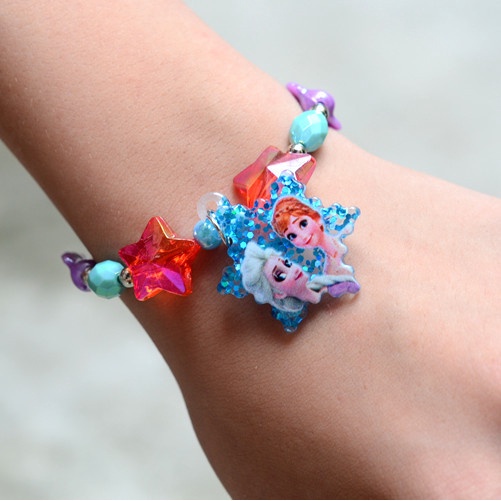 Cái vòng tay trẻ em｜Frozen Truth Vòng Tay Công Chúa Elsa Hoạt Hình Cho Bé Gái