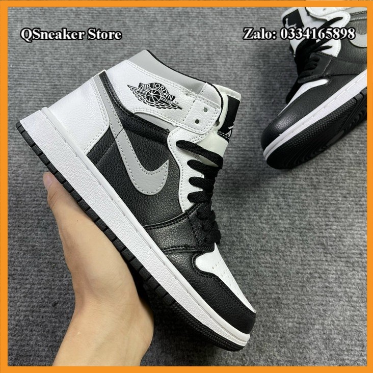 ✔️Giày Jordan 1 Mid Đen Trắng Fullbox✔️