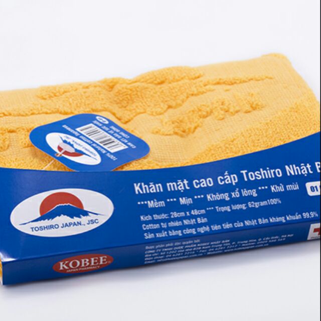 Khăn mặt cotton Toshiro Japan Jp01