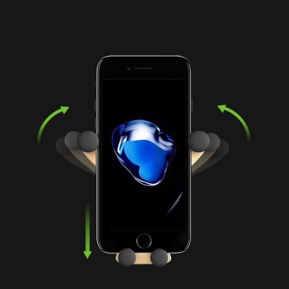 Giá Đỡ Điện Thoại Mini Hình Mặt Cười Gắn Lỗ Thông Gió Xe Hơi