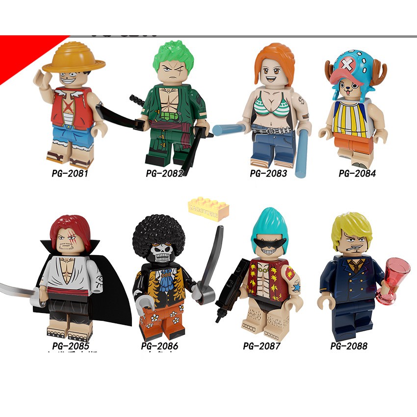Đồ chơi lắp ráp Lego Minifigures - One Piece Manga Anime Mẫu 1 - Trò chơi lắp ráp mô hình nhân vật