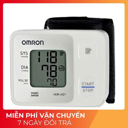 Máy đo huyết áp bắp tay tự động Omron HEM-6121