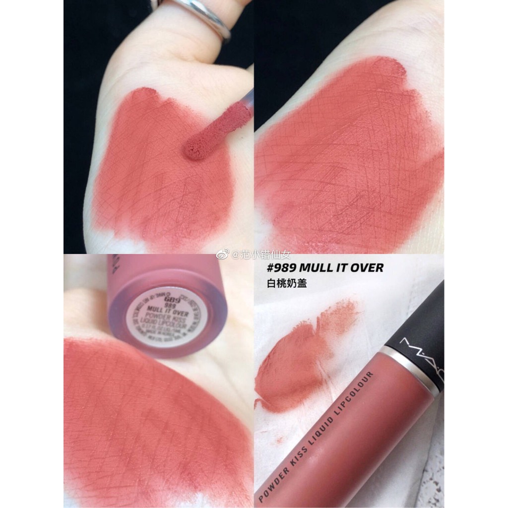 Son kem lì Mac Powder Kiss liquid