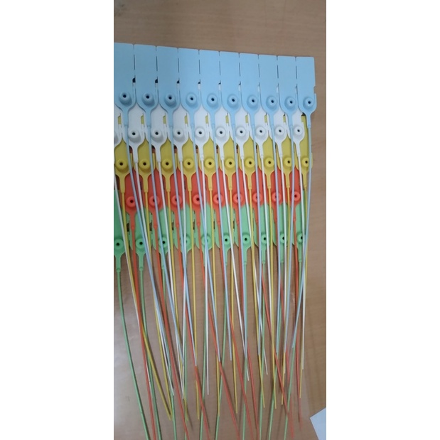 Set 50 seal niêm phong dây tròn khóa kim loại 36cm