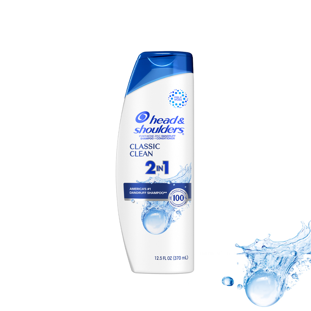 Gội Xả 2IN1 Head & Shoulders Classic Clean 370ML - Mỹ