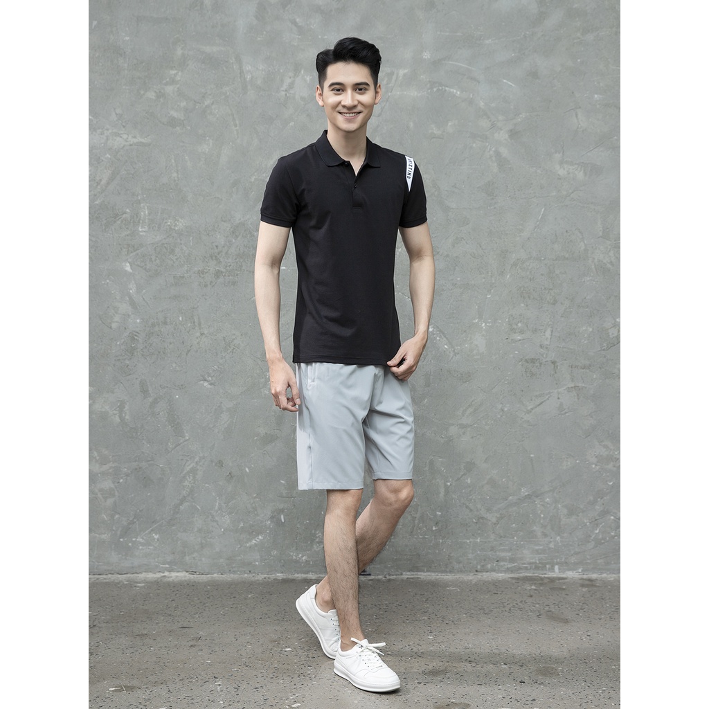 Quần short nam thể thao ARISTINO độ bóng sắc nét, không bai dão bền màu, chống bám bụi -  ASO023S1