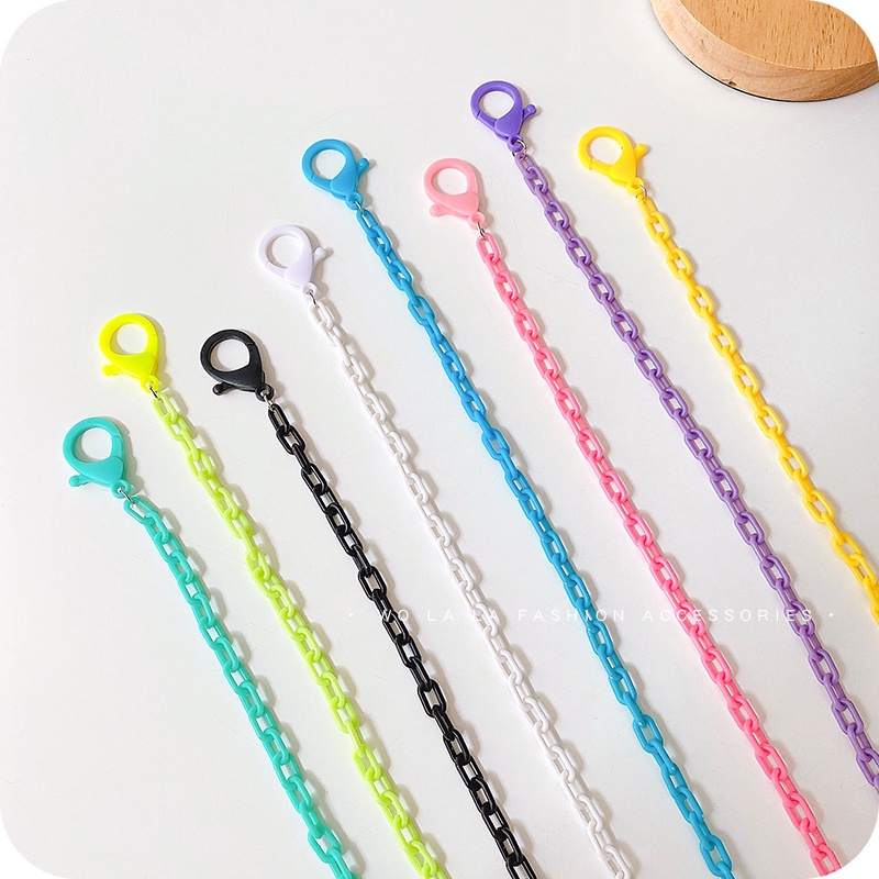 Dây Đeo Kính Mát Chống Thất Lạc Màu Sắc Ngọt Ngào Phong Cách Hàn Quốc