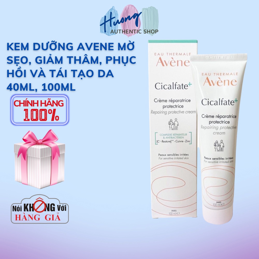 Kem Dưỡng Avene Làm Mờ Sẹo, Giảm Thâm, Phục Hồi Và Tái Tạo Da 40ml - 100ml