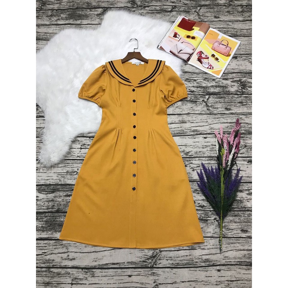 Đầm cotton Thái cổ sen size M L XL XXL XXXL giá 220K