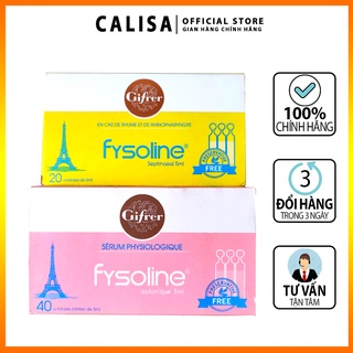 Nước muối sinh lý Fysoline của Pháp [CHÍNH HÃNG]
