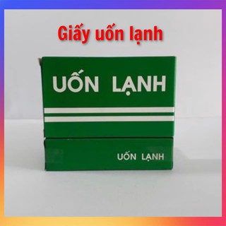 Giấy uốn lạnh tốt mềm dai hộp xanh giá sỉ