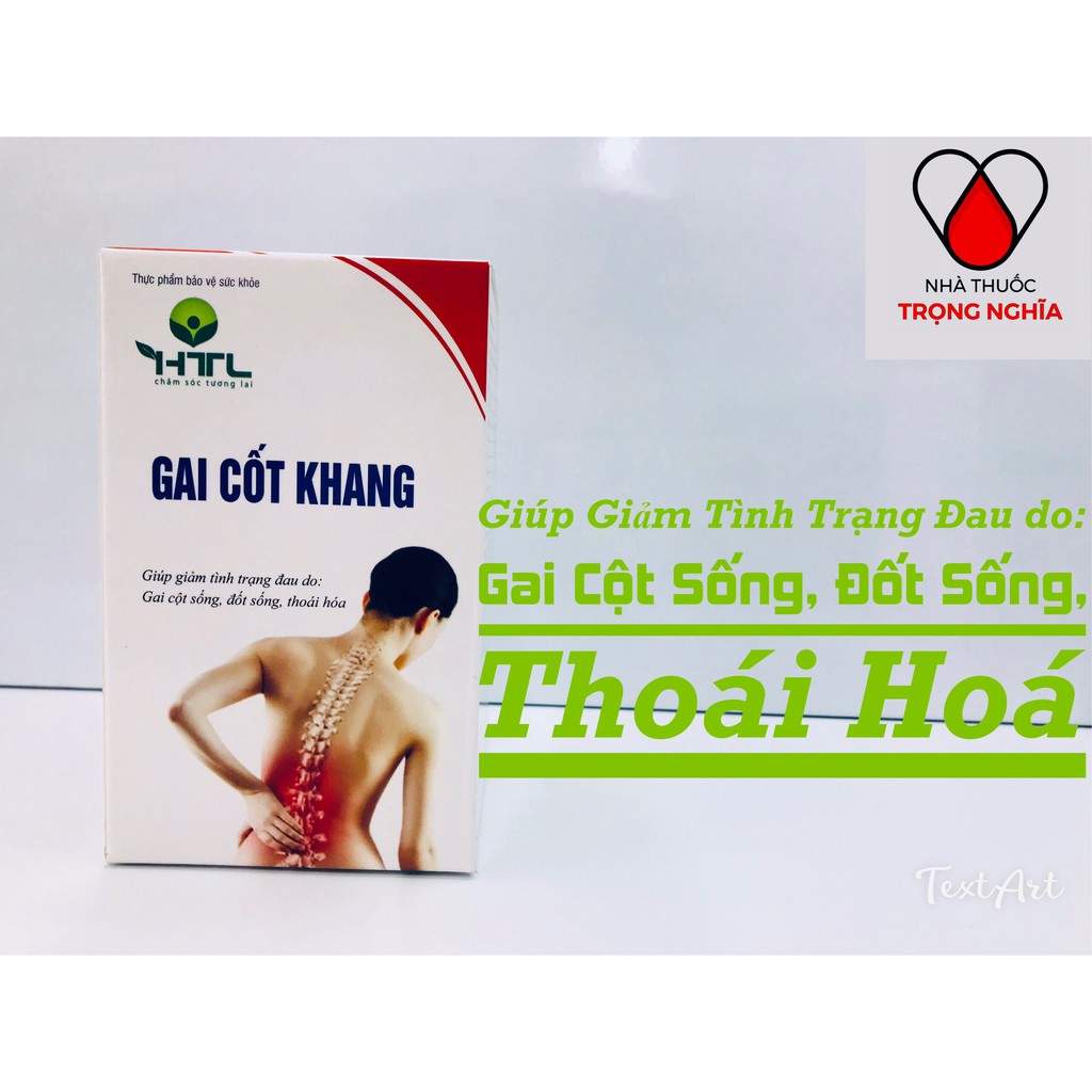 GAI CỐT KHANG- GIẢM ĐAU NHỨC XƯƠNG KHỚP CHỐNG THOÁI HÓA KHỚP HỘP 30 VIÊN