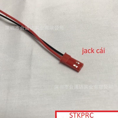 Jack JST 10cm dây silicol 22AWG