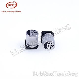 Bộ 20 Chiếc Tụ Nhôm 47uF 50V 6.3x7.7mm