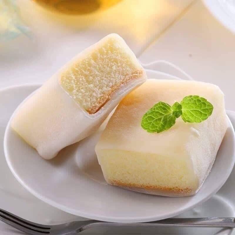 Bánh phu thê bông lan mochi, bánh tuyết thiên sứ 1 kg 19 chiếc mix đều vị - Đồ ăn vặt cô nương béo