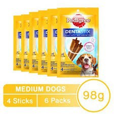 12 gói thức ăn chó Pedigree dentastix 98gr