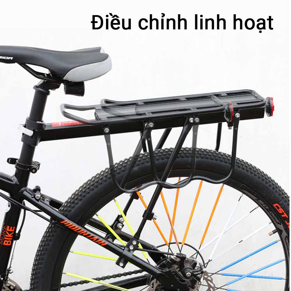 OneTwoFit Kệ Yên Sau Gác Baga，kệ yên sau xe đạp， Tối Đa 100KG Với Chắn Bùn ET008601