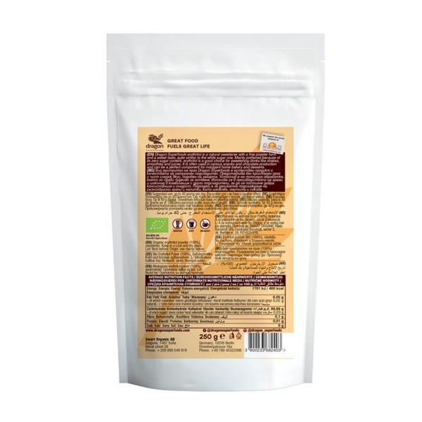 Đường hoa dừa hữu cơ Dragon Superfoods 250g Coconut Sugar