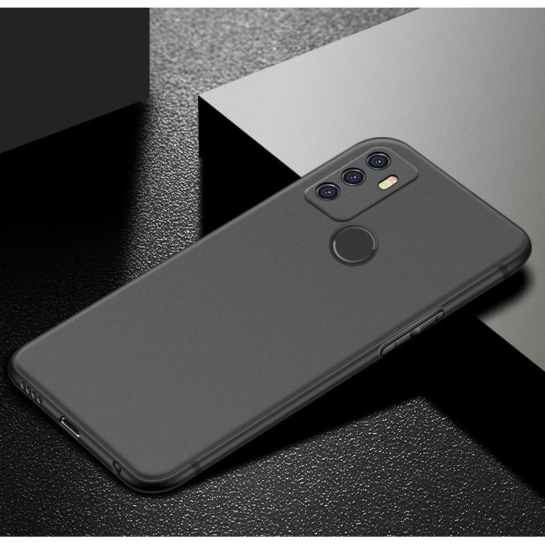 Ốp điện thoại bảo vệ OPPO A53 TPU Black Matte Full Matte cho OPPO A53 2020