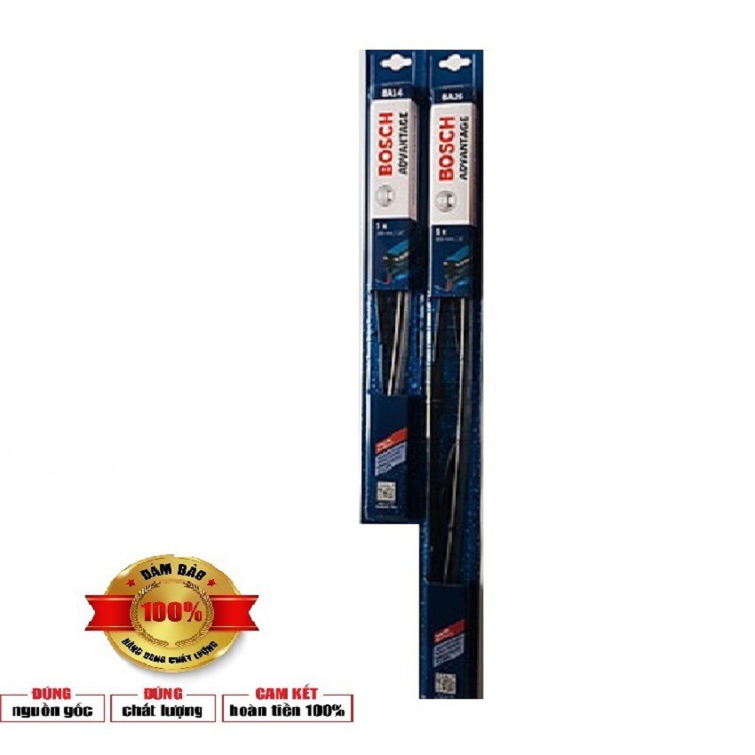 { THƯƠNG HIỆU } Thanh Gạt Mưa Bosch Advantage Làm từ vật liệu chất lượng cao, dễ dàng lắp đặt có các size từ 14&quot; đến 28&quot;