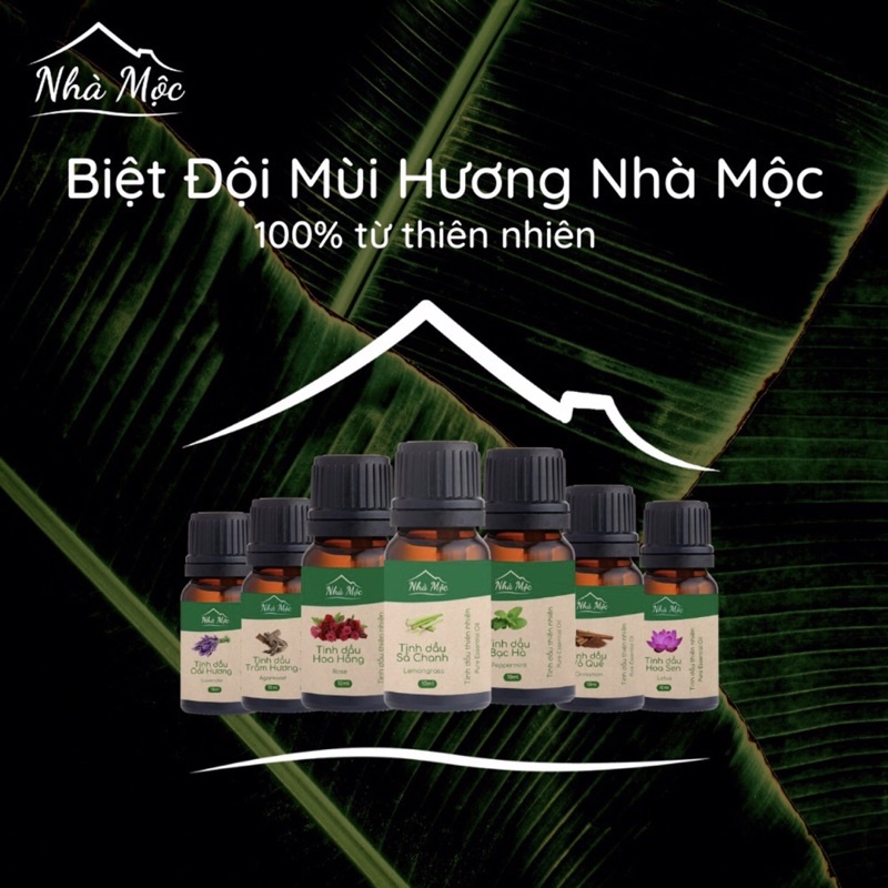 TINH DẦU SẢ CHANH NỒNG ẤM GÓC NHÀ