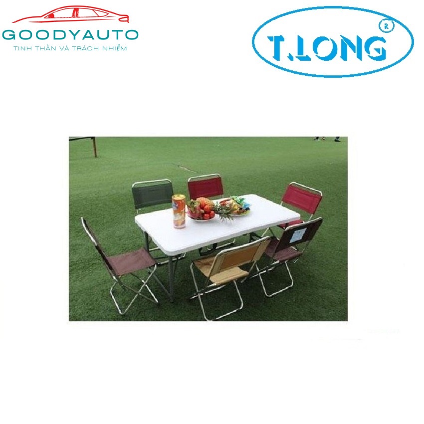Bàn xếp chữ nhật Thanh Long HM - FH122 122 x 60 x 52.5/74  GOODYAUTO