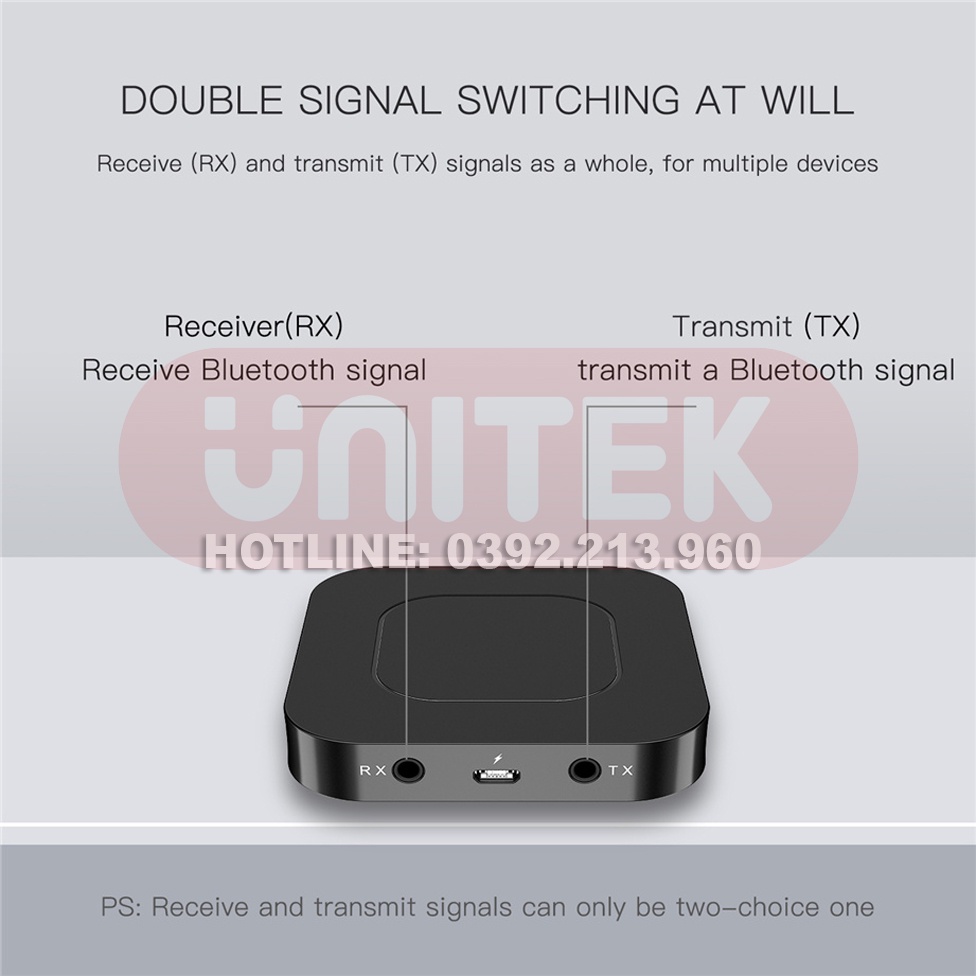 Thiết Bị Thu Phát Nhạc Không Dây Bluetooth 5.0 2in1 BT-13
