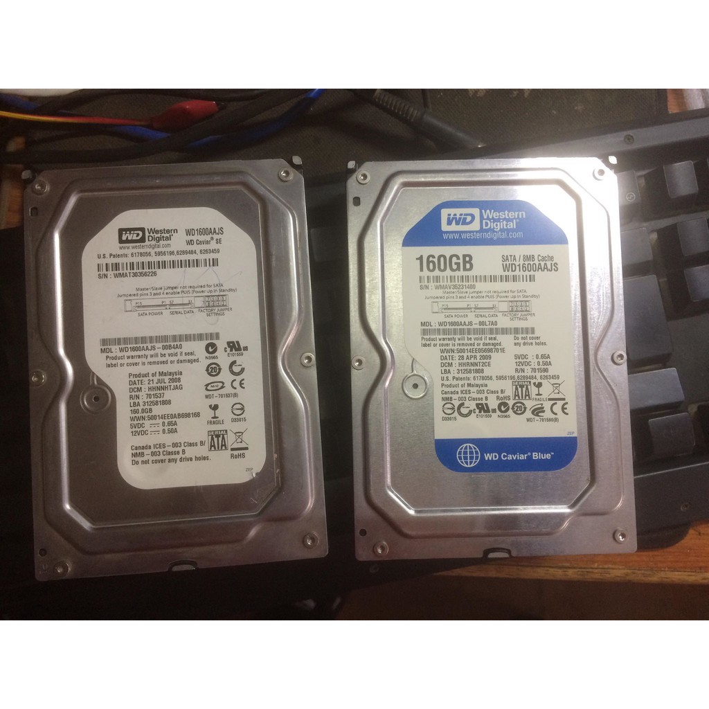 Ổ cứng gắn máy bàn HDD 160Gb hàng bóc máy