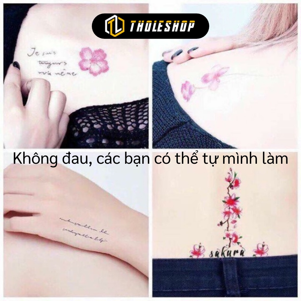 Hình Xăm Dán - Combo 30 Hình Xăm Tạm Thời Giao Ngẫu Nhiên, Dễ Sử Dụng 5290